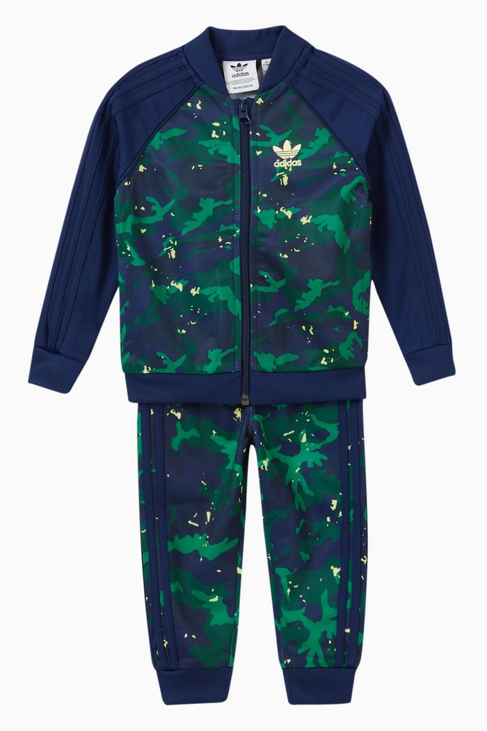 

Camo SST Track Set in Primegreen, Multicolour