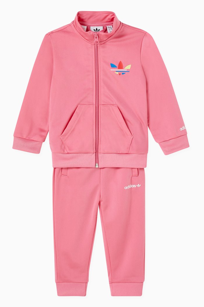 

Adicolor Tracksuit in Primeblue, Pink