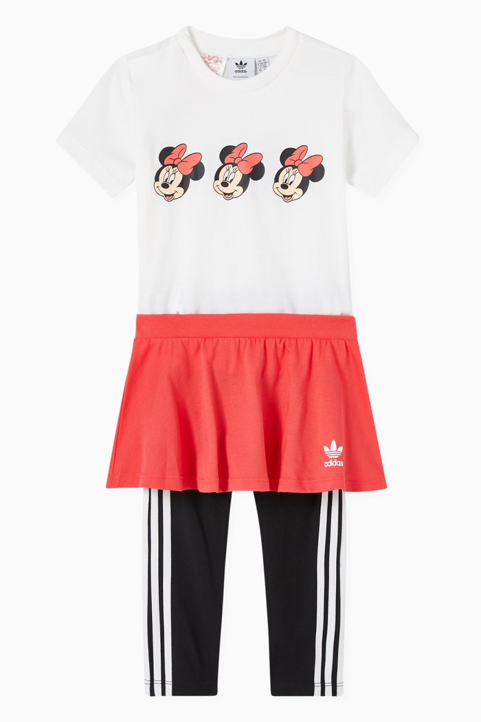 

Disney Mickey & Friends T-shirt & Skirt Set in Jersey, Multicolour