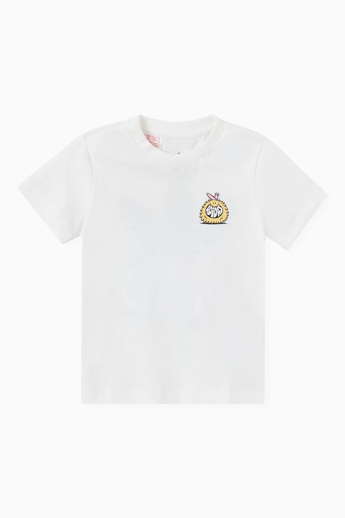

x Kevin Lyons T-shirt in Single Jersey, White
