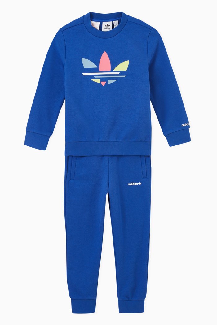 

Adicolor Crew Set in French Terry, Blue