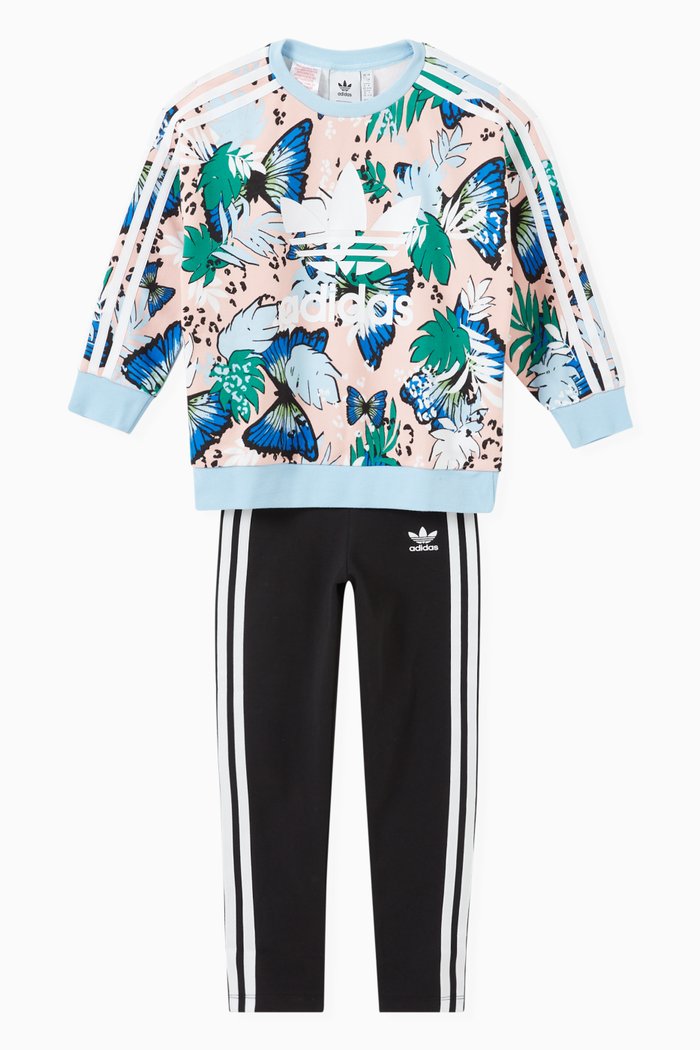 

x HER Studio London Sweatshirt & Tights Set, Multicolour