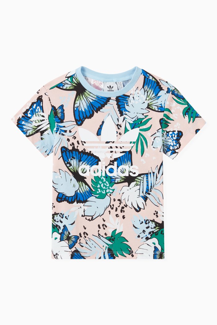 

x HER Studios London Graphic T-shirt in Jersey, Multicolour