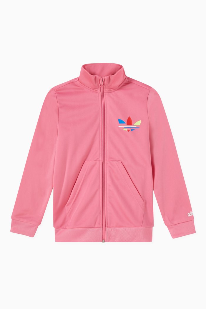 

Adicolor Track Jacket in Primegreen Tricot, Pink