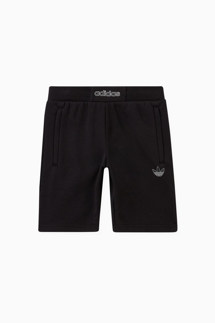 

SPRT Shorts in Cotton Fleece, Black