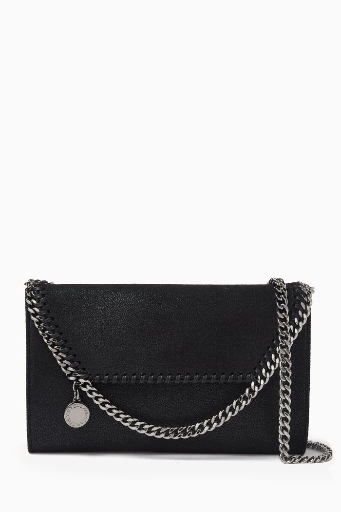 

Mini Falabella Crossbody Bag, Black