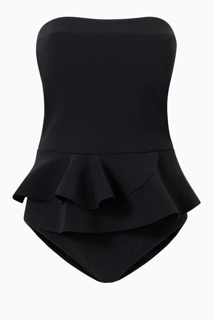 

Aglaya Swimsuit in Stretch Jersey, Black