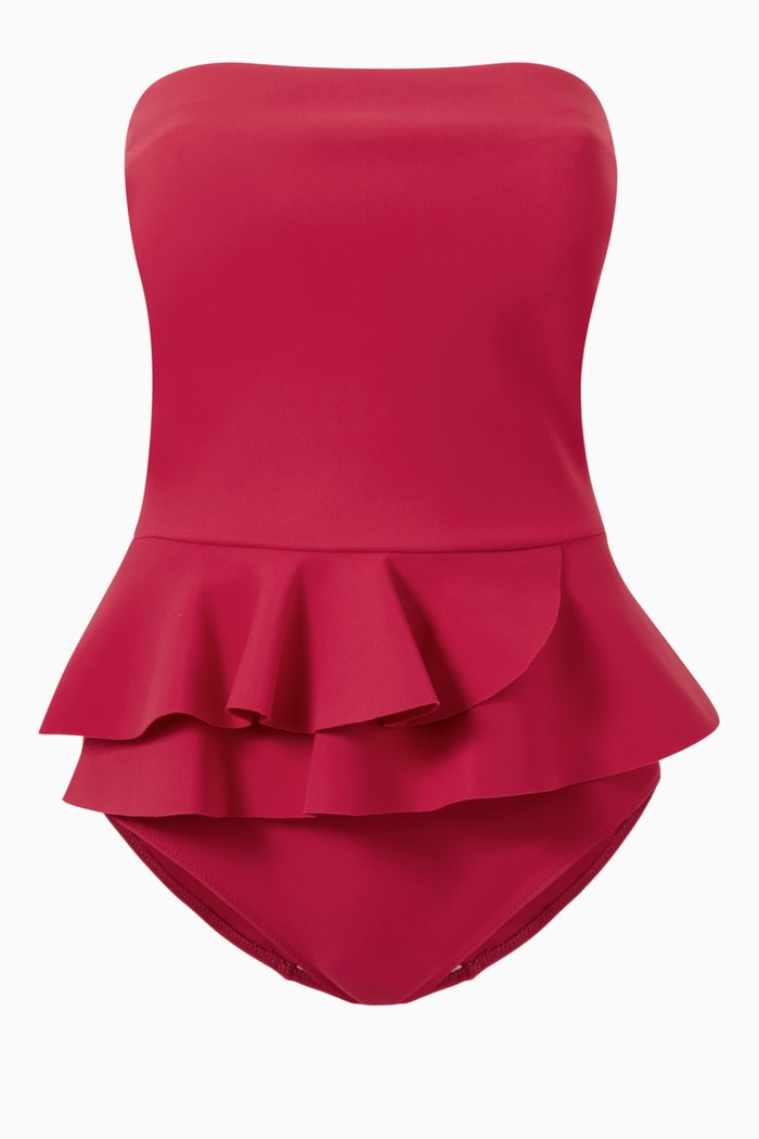 

Aglaya Swimsuit in Stretch Jersey, Red