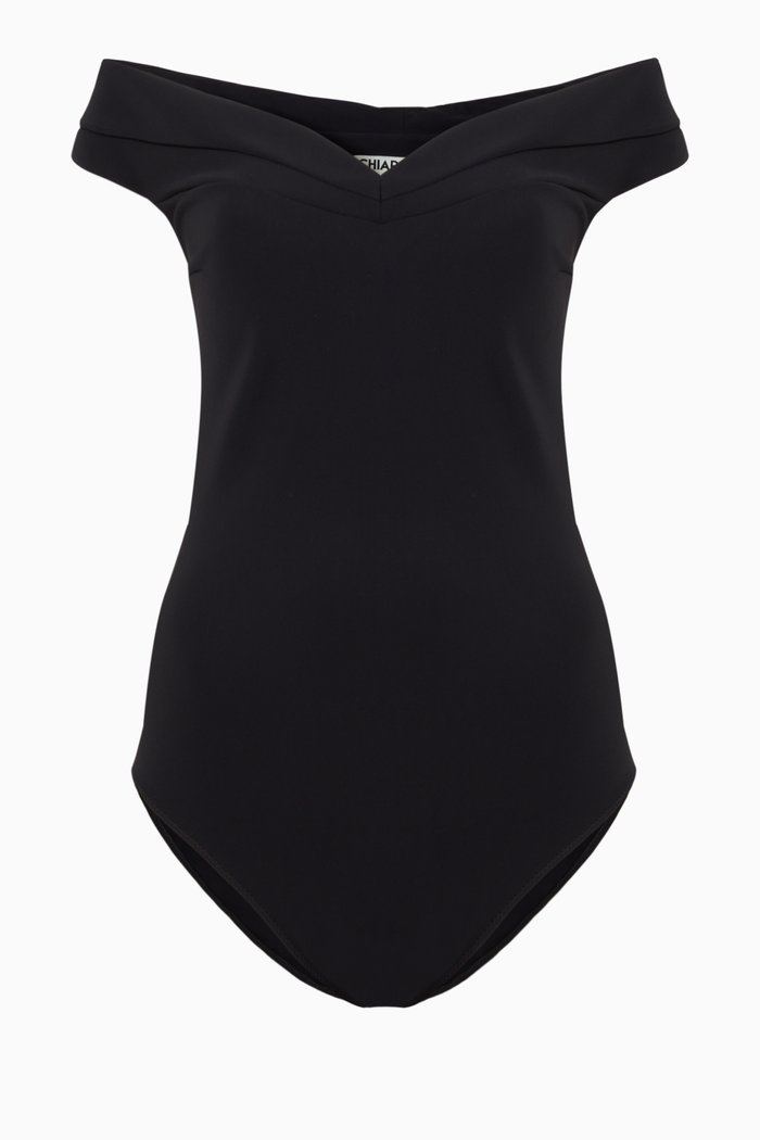 

Anisiya Swimsuit in Stretch Jersey, Black
