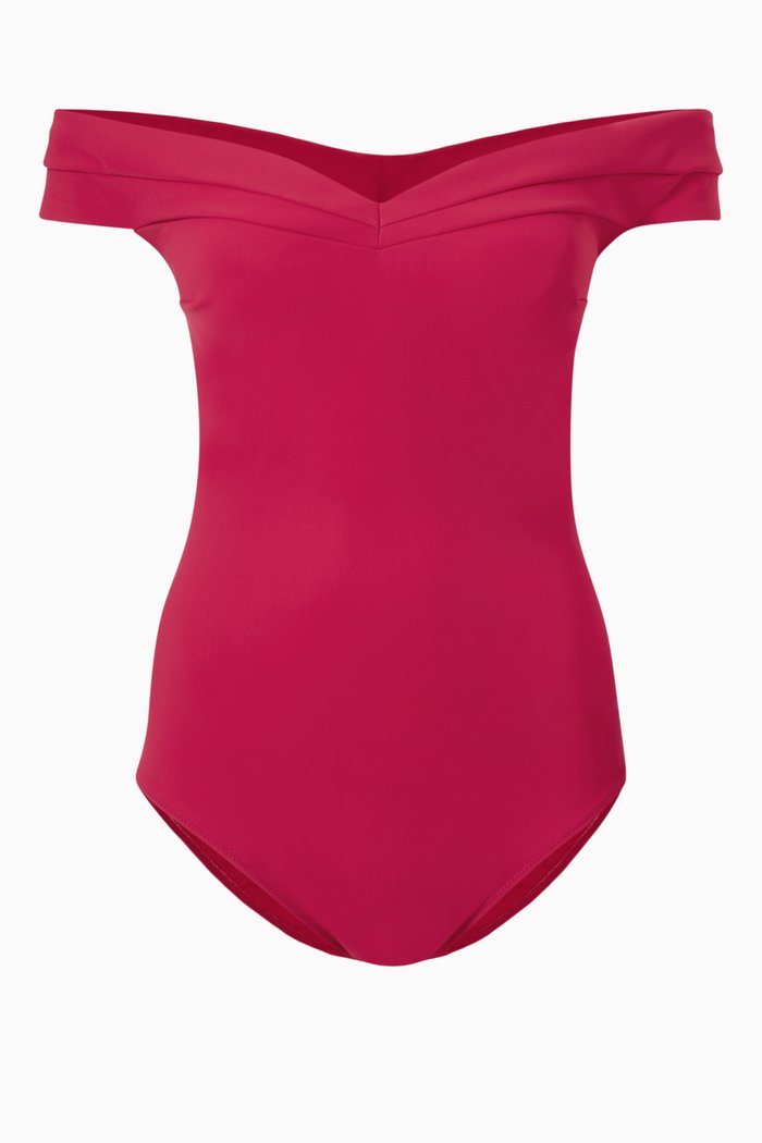 

Anisiya Swimsuit in Stretch Jersey, Red