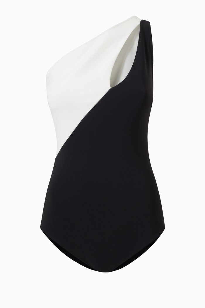 

Aslaug Swimsuit in Stretch Jersey, White