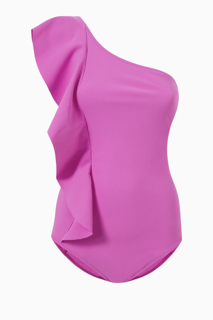 

Jytte Swimsuit in Stretch Jersey, Purple