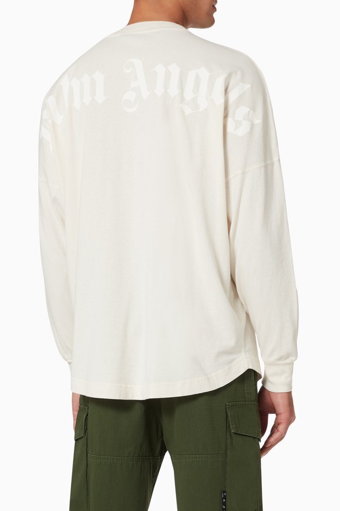 

Classic Logo Oversized T-shirt in Cotton Jersey, White