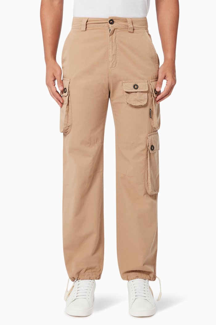 

Cargo Pants in Cotton Drill, Neutral