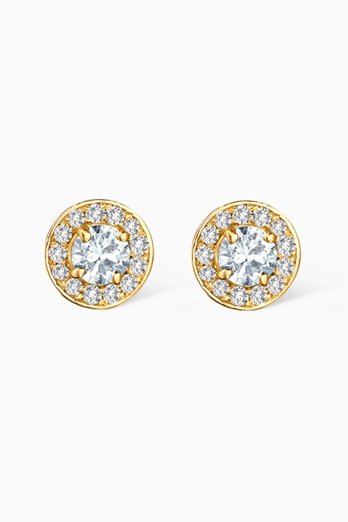 

Athena Earrings with Diamonds in 18kt White Gold, Yellow