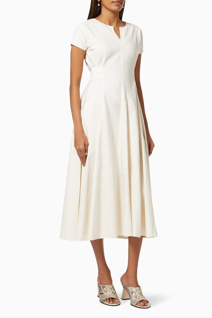 

Joined Dress in Bamboo Cotton, Neutral