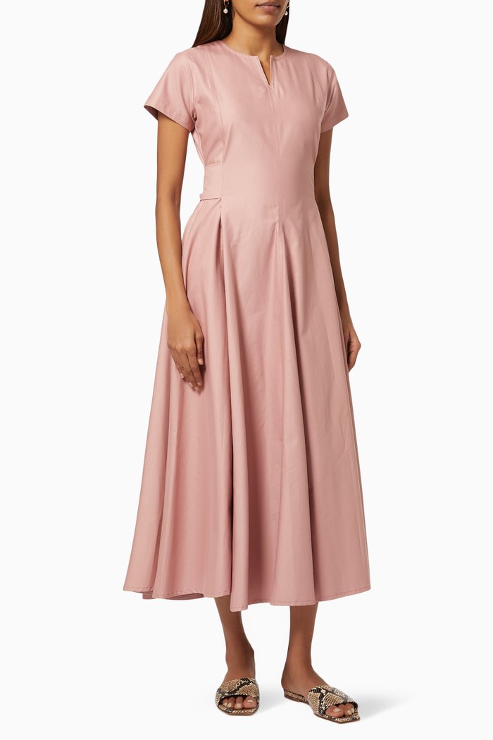 

Joined Dress in Bamboo Cotton, Purple