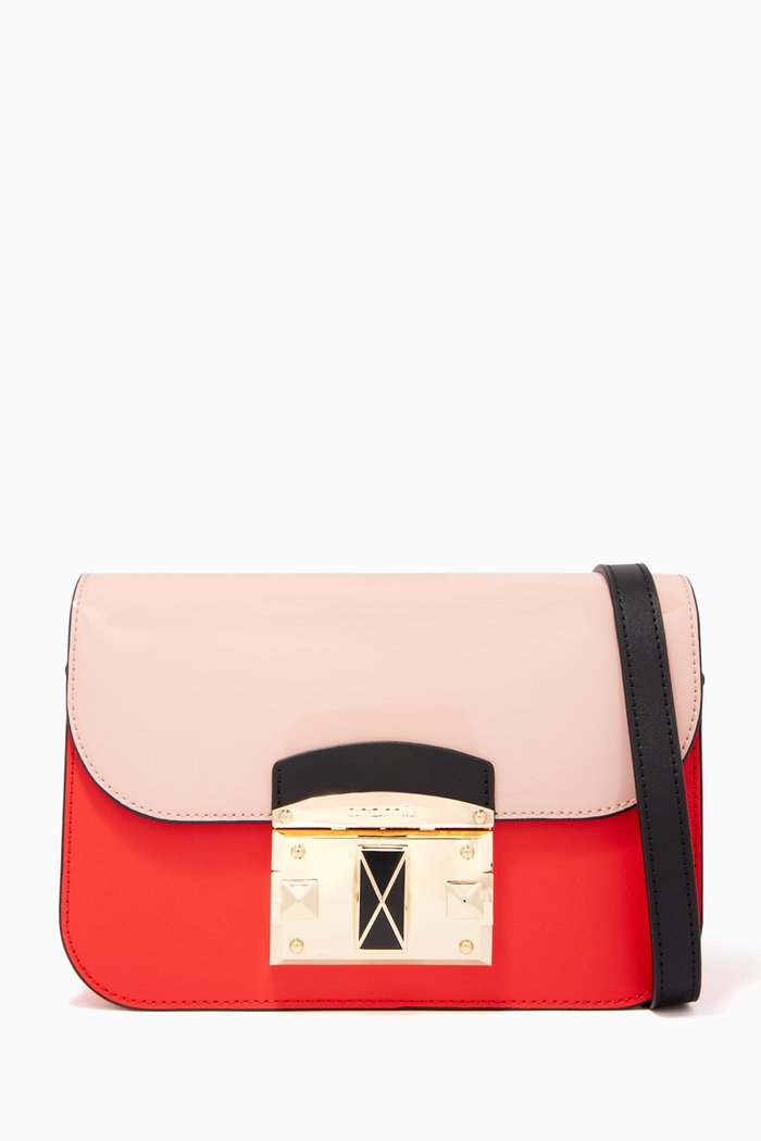 

IT Coloured Crossbody in Patent Calfskin, Red