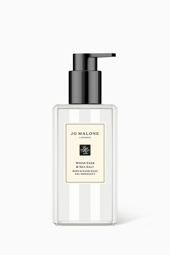 Wood Sage & Sea Salt Body & Hand Wash, 250ml, Colourless