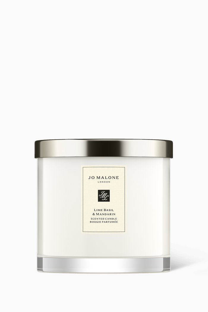 

Lime Basil & Mandarin Deluxe Candle, 600g, Colourless