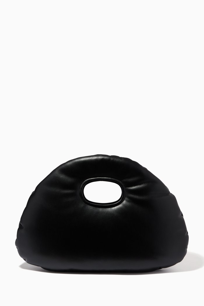 

Small Lucy Puffy Bag, Black