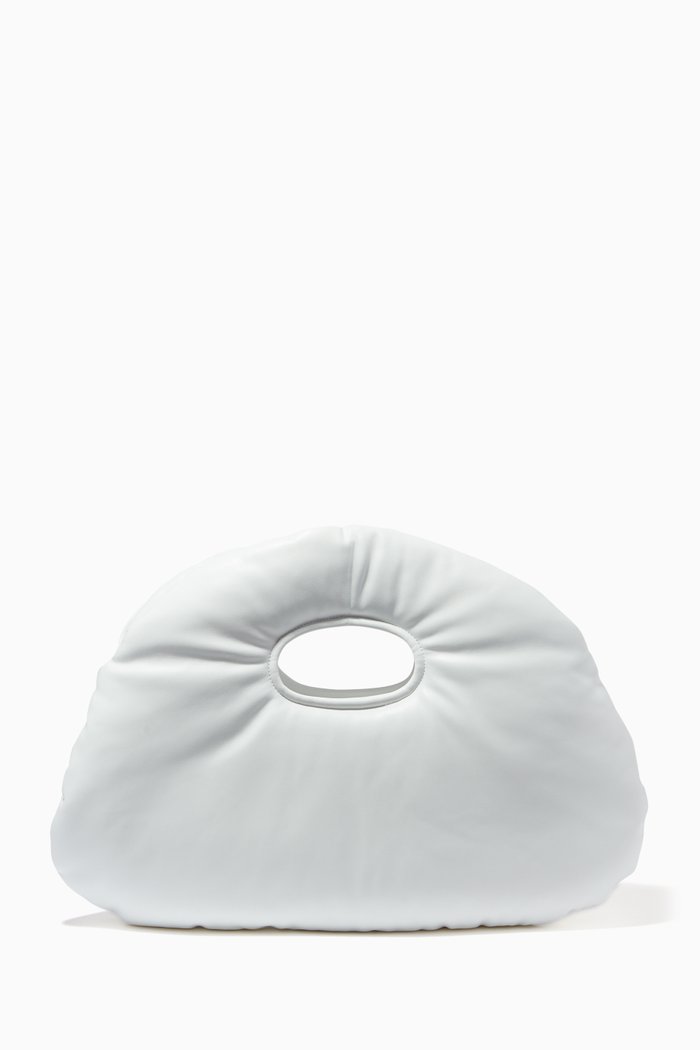 

Small Lucy Puffy Bag, White