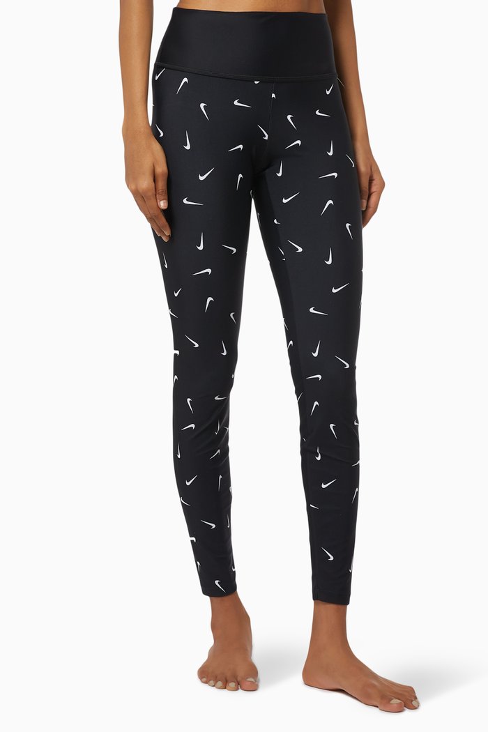 

Victory Slim Swim Leggings, Black