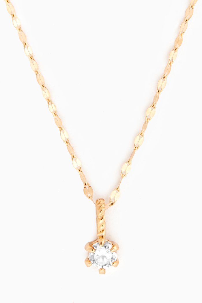 

Fairy Lights Diamond Necklace in 14kt Yellow Gold