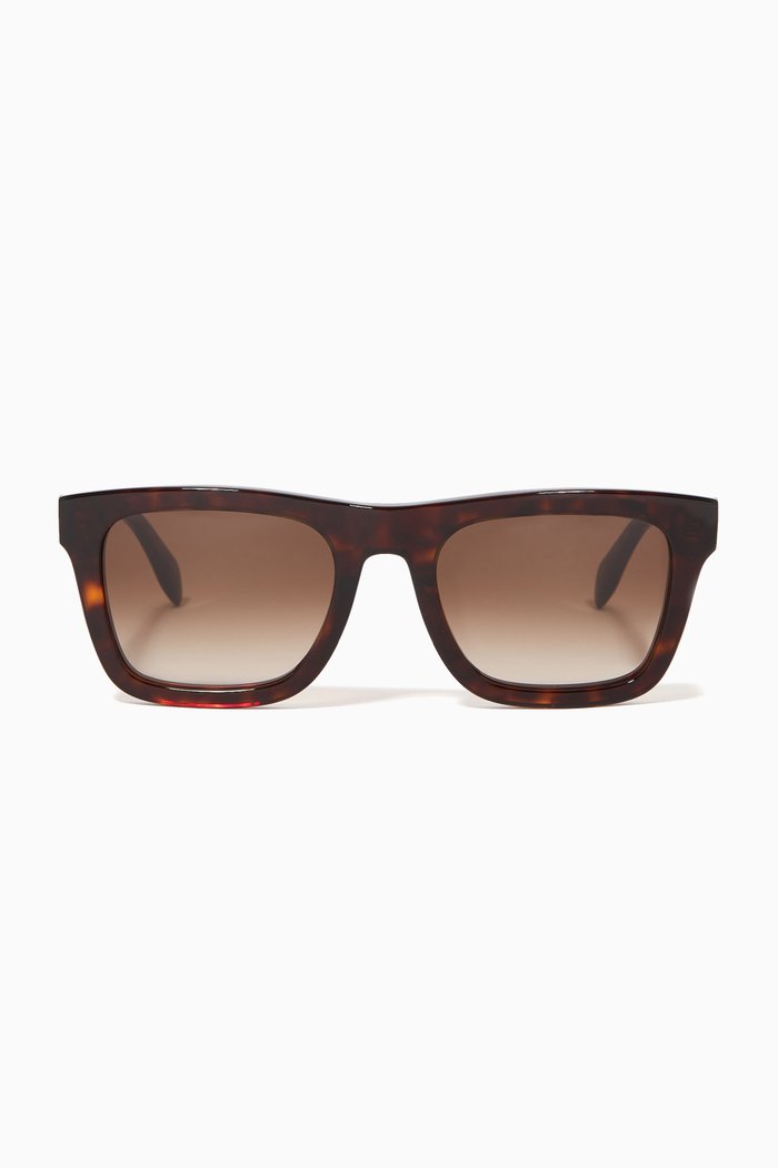 

Square Sunglasses, Brown