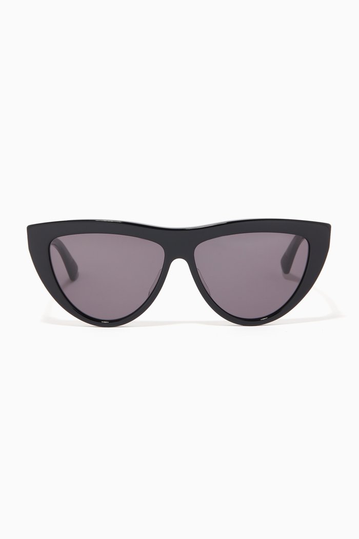 

Cat Eye Sunglasses, Black