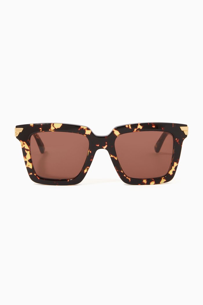 

Square Sunglasses, Brown