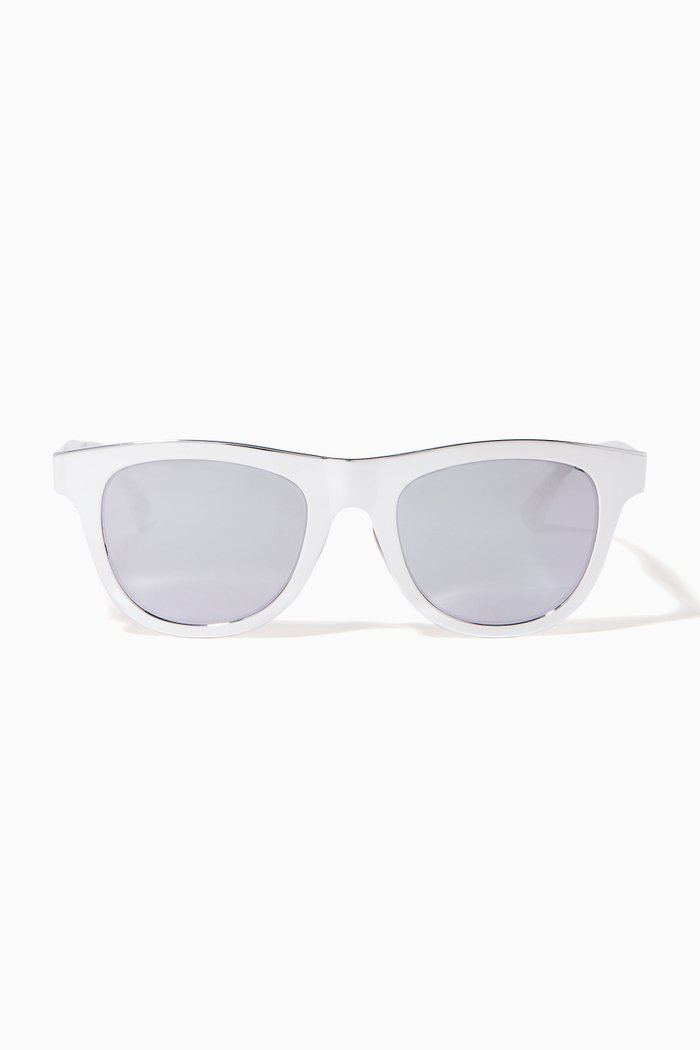 

Round Sunglasses, Silver