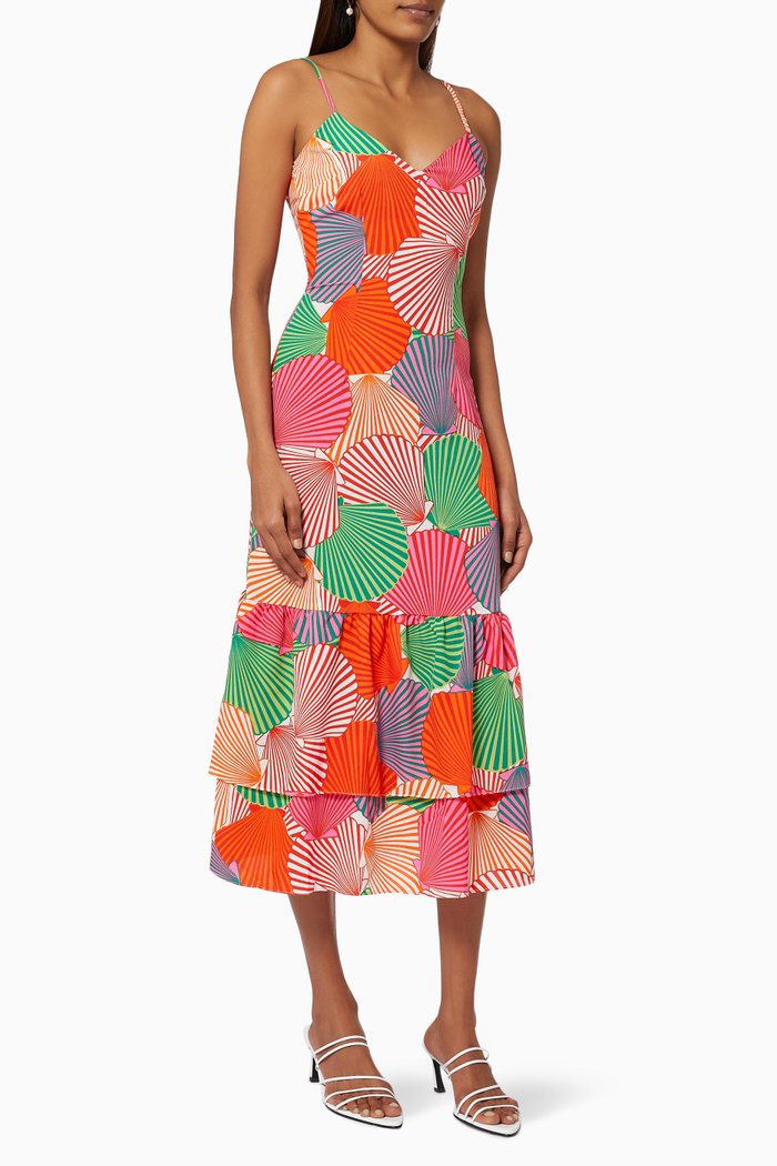 

Summer Shell Frida Dress in Polyester, Multicolour