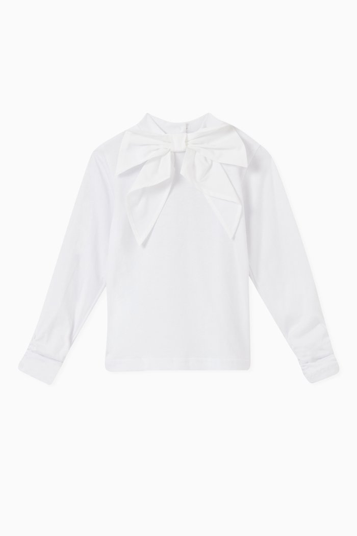 

Azra Top in Cotton Jersey, White