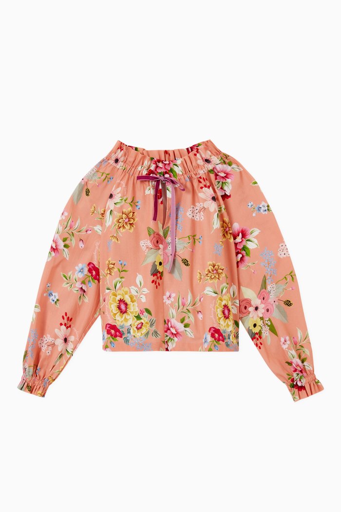 

Anna-Bella Top in Cotton Poplin, Neutral