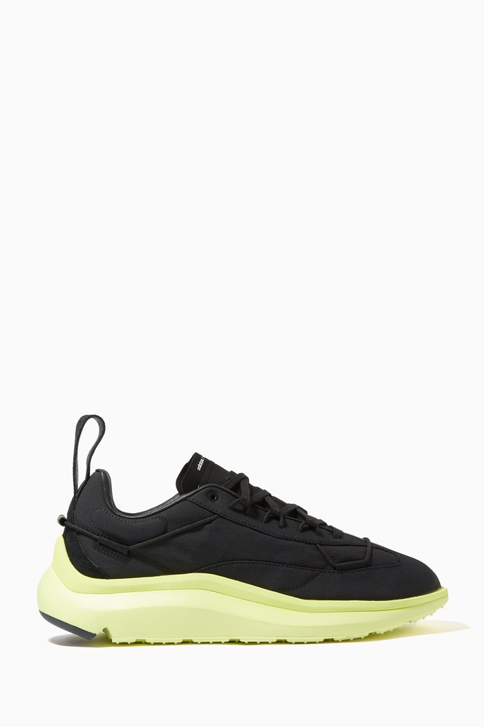 

Shiku Run Sneakers in Textile, Black