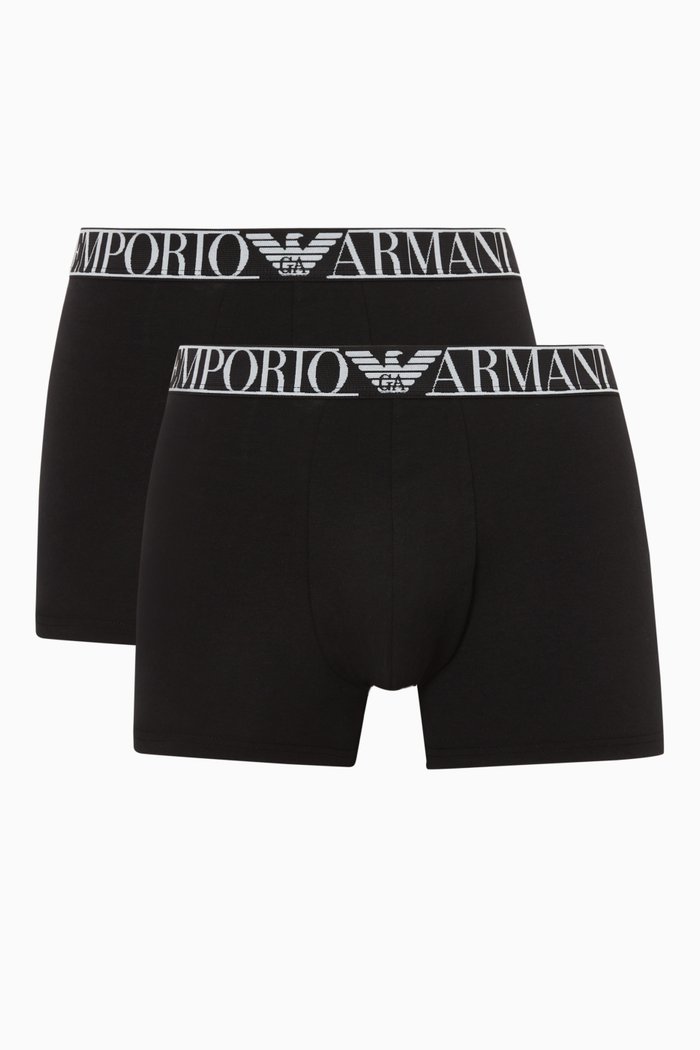 

T39 Boxers Set in Stretch Jersey, Black