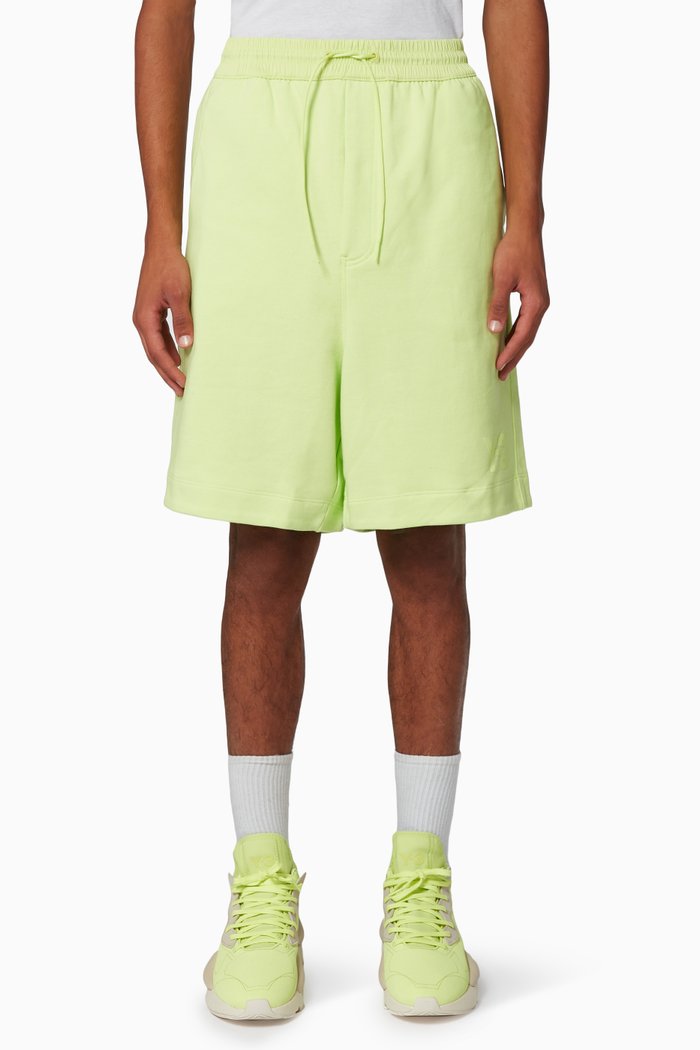 

Classic Shorts in French Terry, Yellow