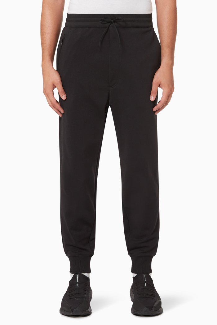 

Classic Track Pants in Nylon Jacquard, Black
