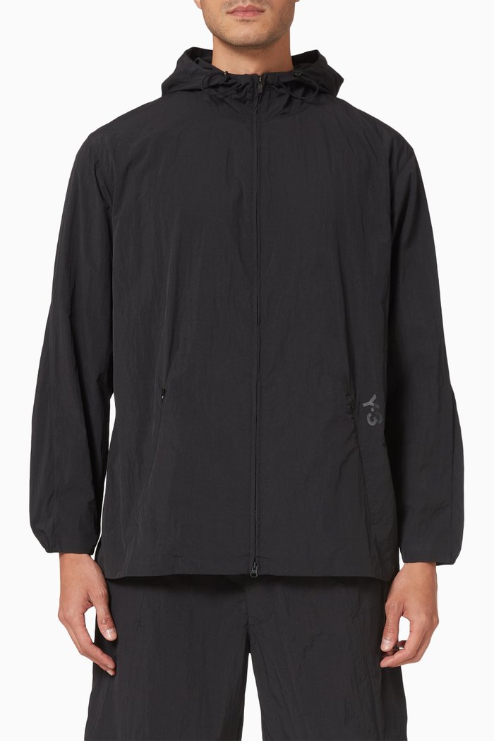 

Classic Light Shell Running Windbreaker in Taffeta, Black