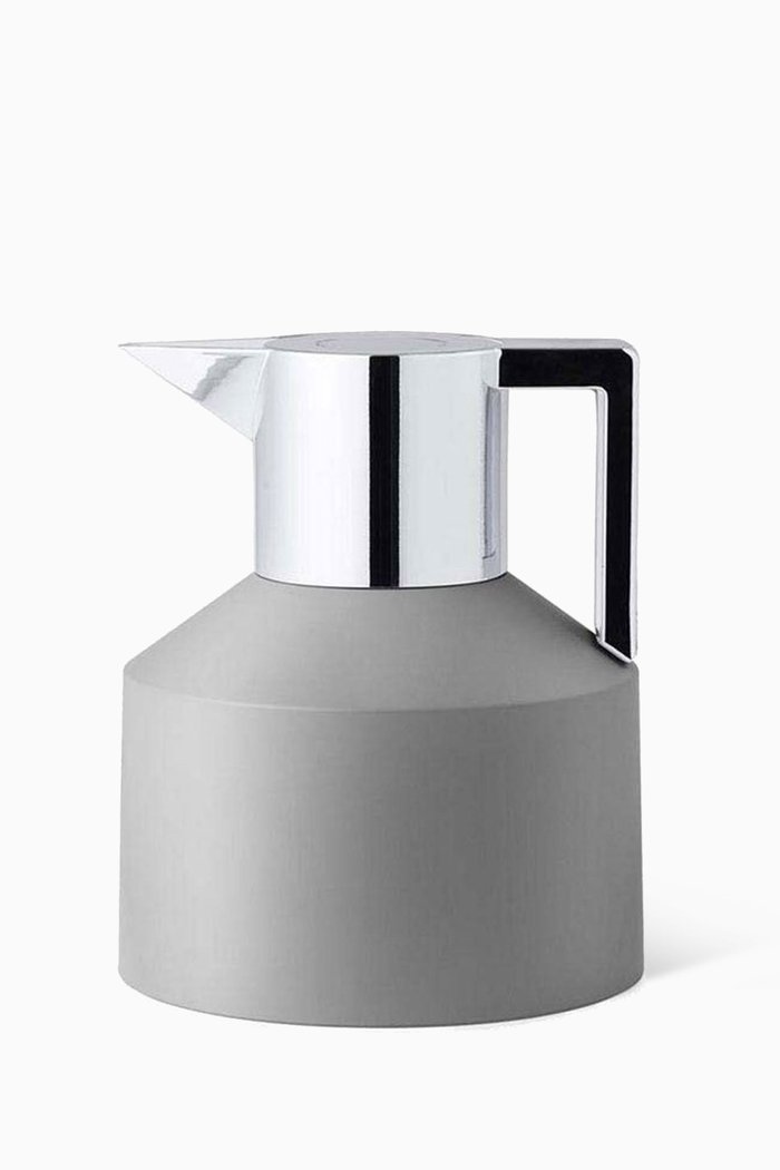 

Geo Shiny Vacuum Flask, 1L, Silver