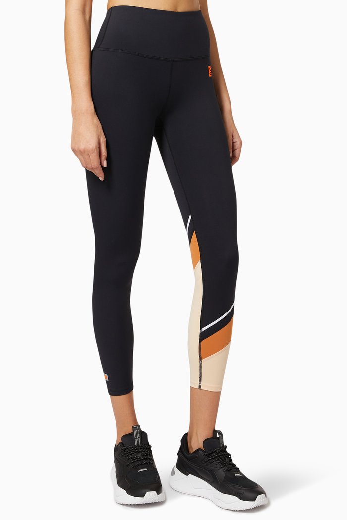 

Upperhand Leggings in Recycled Nylon, Black