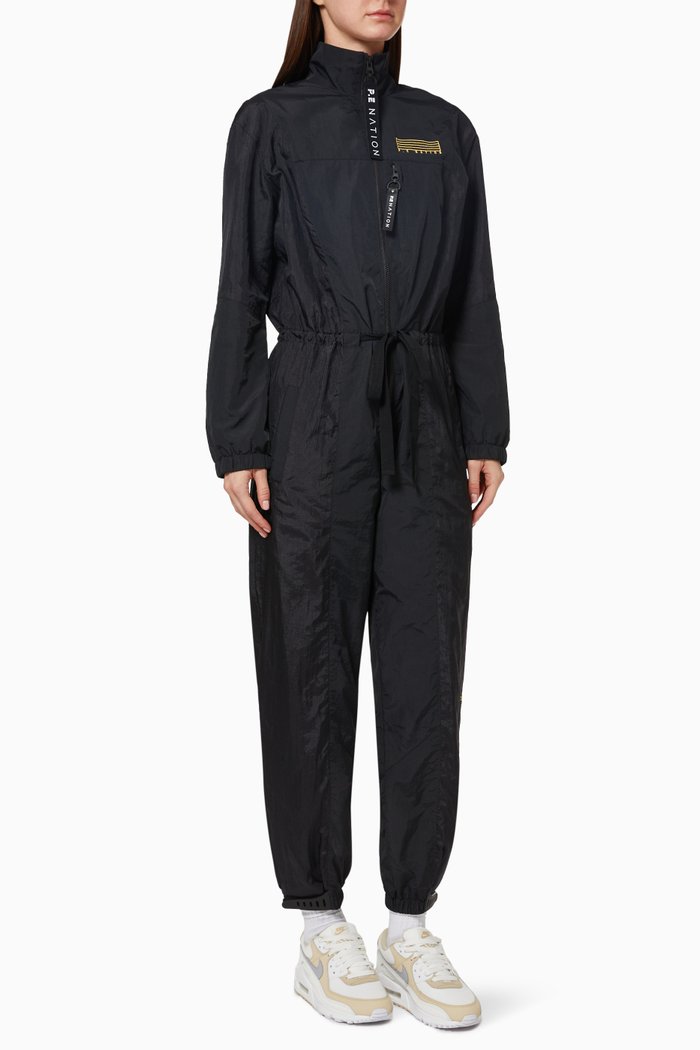 MVP Boilersuit in Recycled Nylon, Black