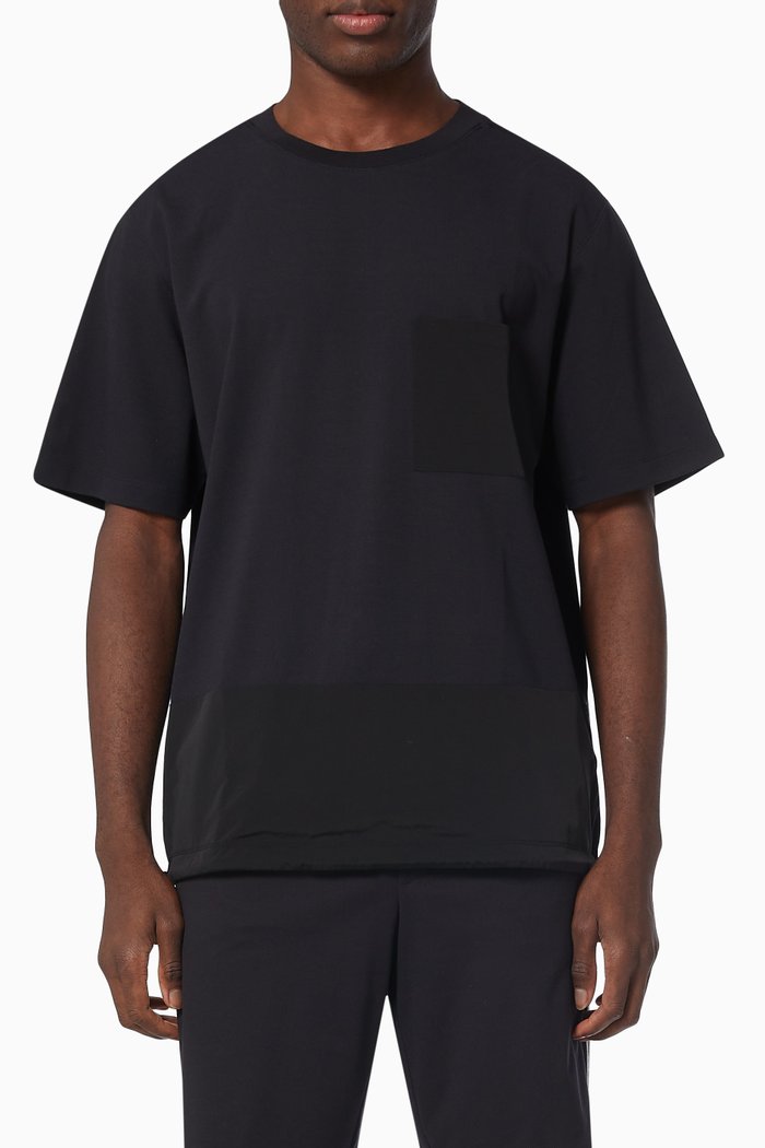 

Creed Relay T-shirt in Cotton Jersey, Black