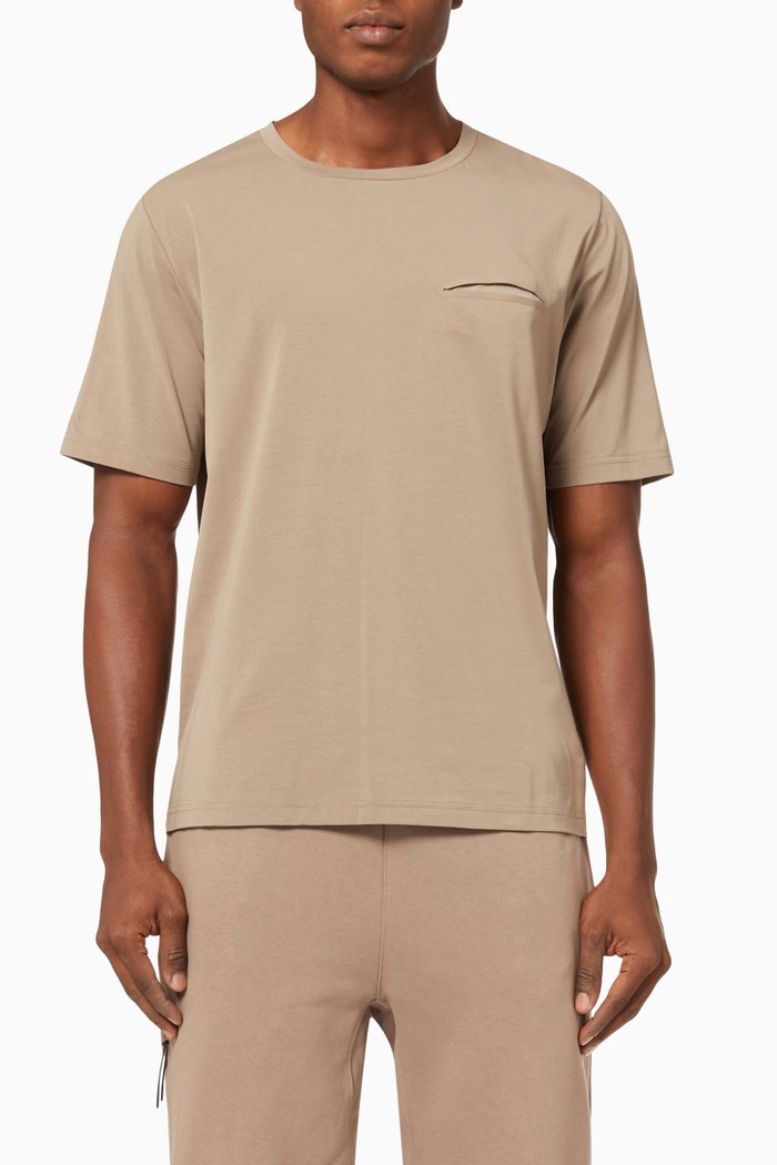 

T-shirt in Eider Jersey, Neutral