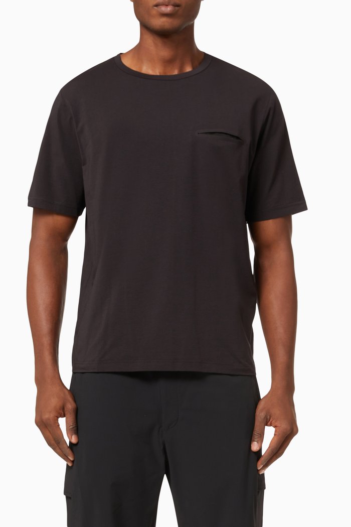 

T-shirt in Eider Jersey, Black