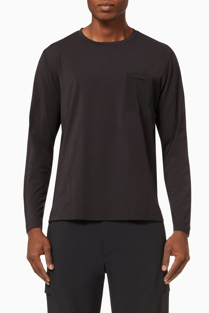 

Maru T-shirt in Eider Jersey, Black
