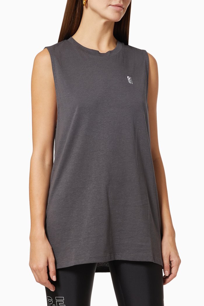 

Best Play Tank Top in Organic Cotton, Grey