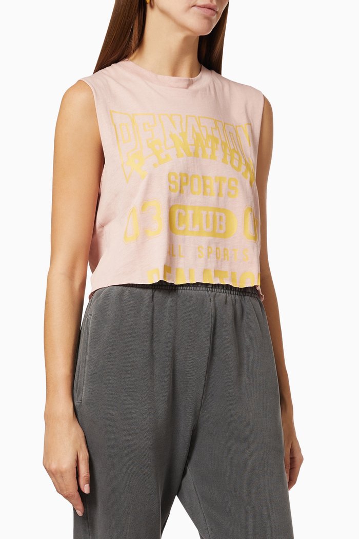 

Game Card Tank Top in Organic Cotton, Purple