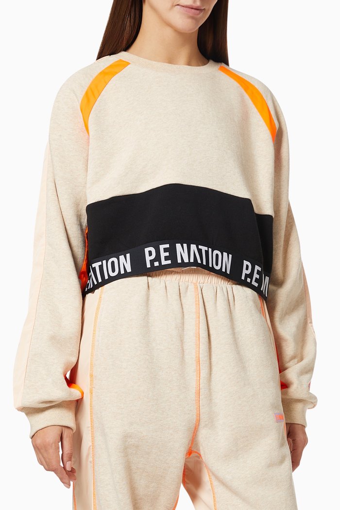 Upfield Sweatshirt in Organic Cotton, Grey